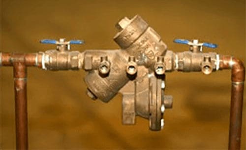 Water Backflow System